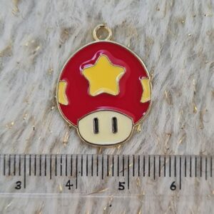 Ciondolo Fungo rosso Super Mario Bross