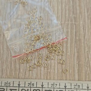 Anelline in Ottone 3 mm