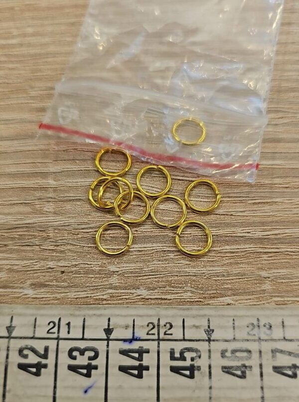 Anelline 8mm Apribili Oro